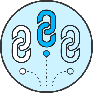 Deep links types icon