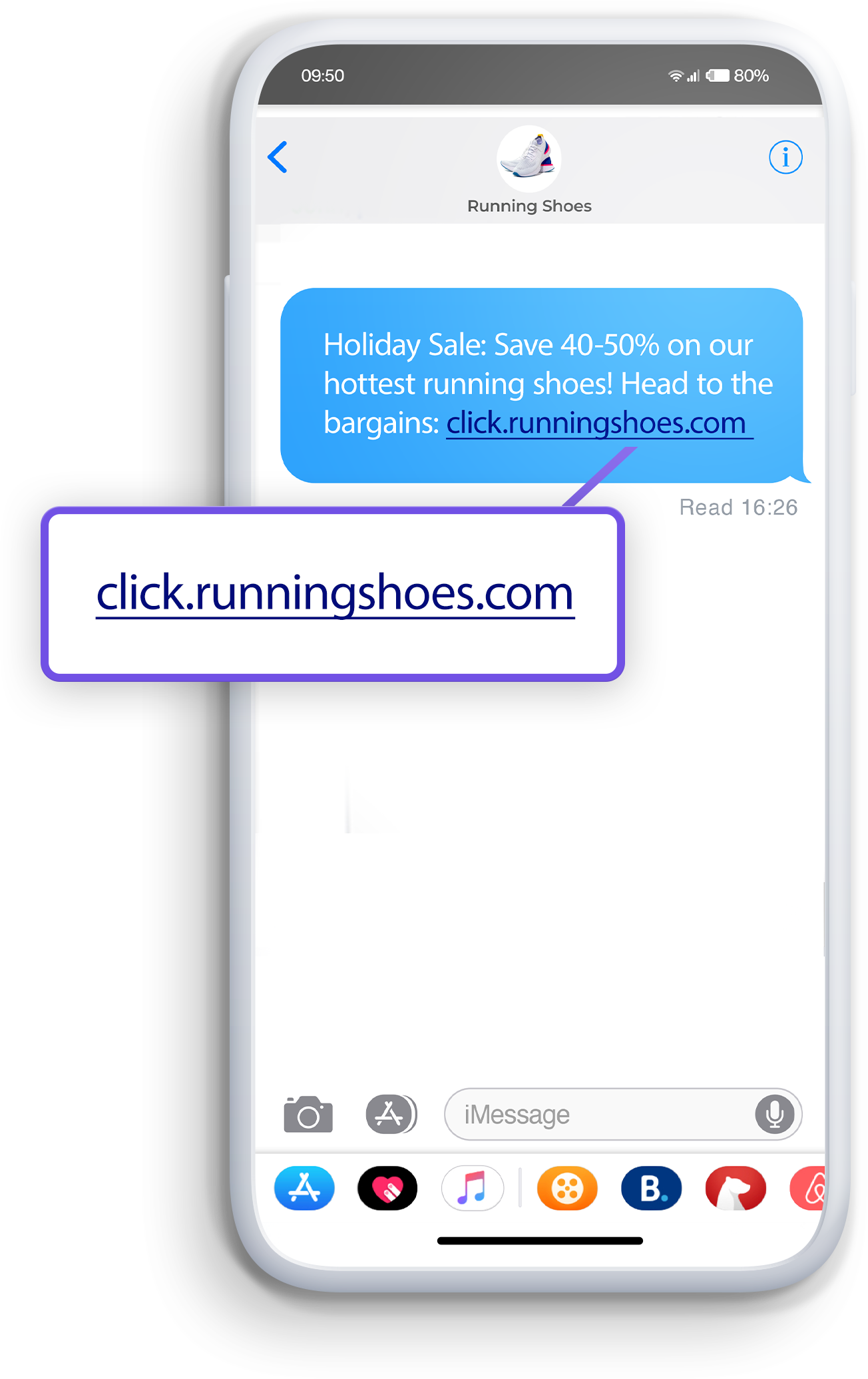 Branded Links enhance trust